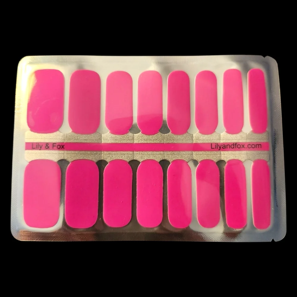 Pink Nail Wraps - Picture 1 of 1